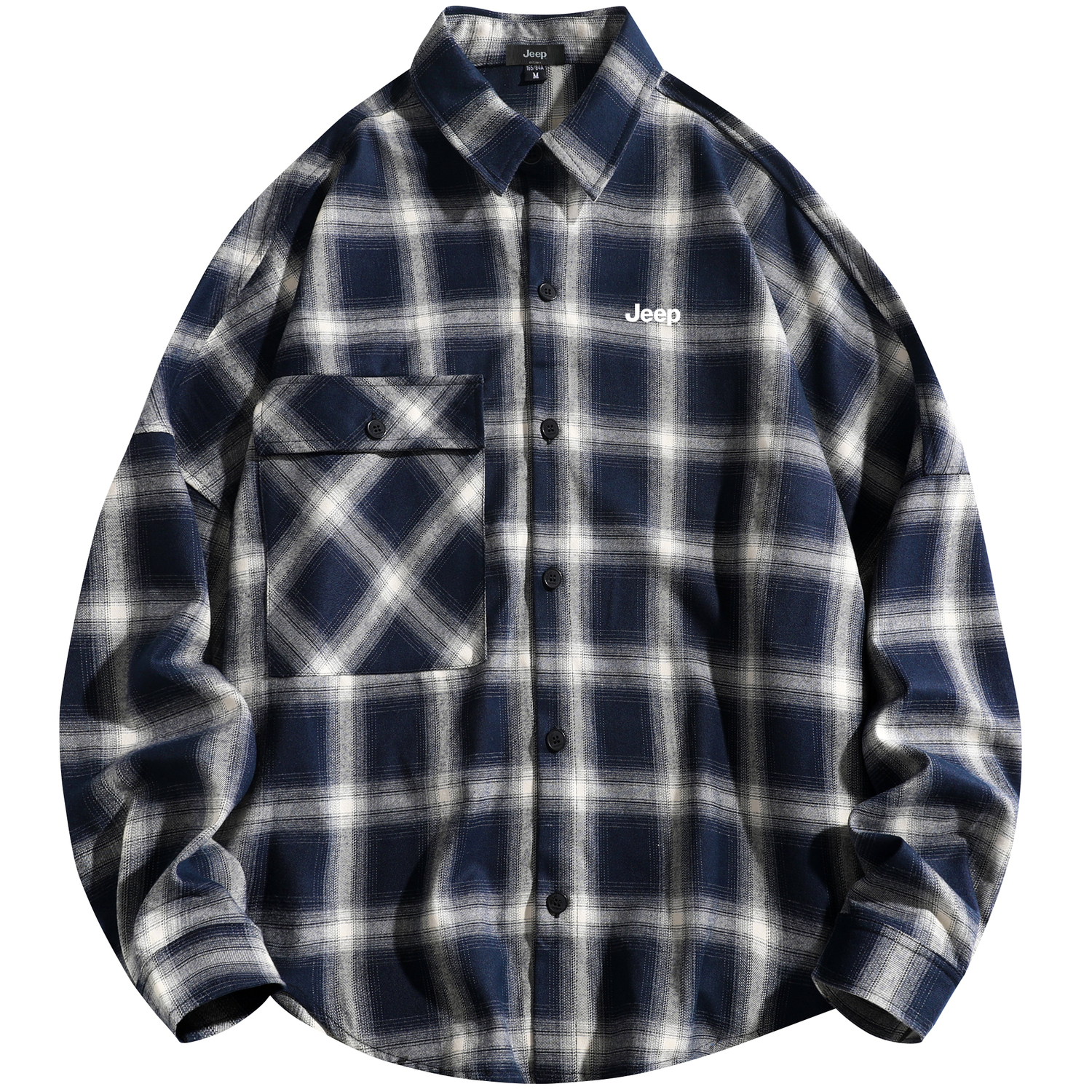 Рубашка унисекс Jeep, синий
Рубашка унисекс Jeep, синий