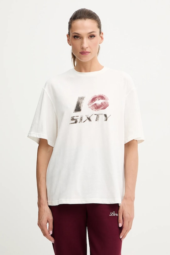 Футболка из льняной смеси Miss Sixty, бежевый
Футболка из льняной смеси Miss Sixty, бежевый