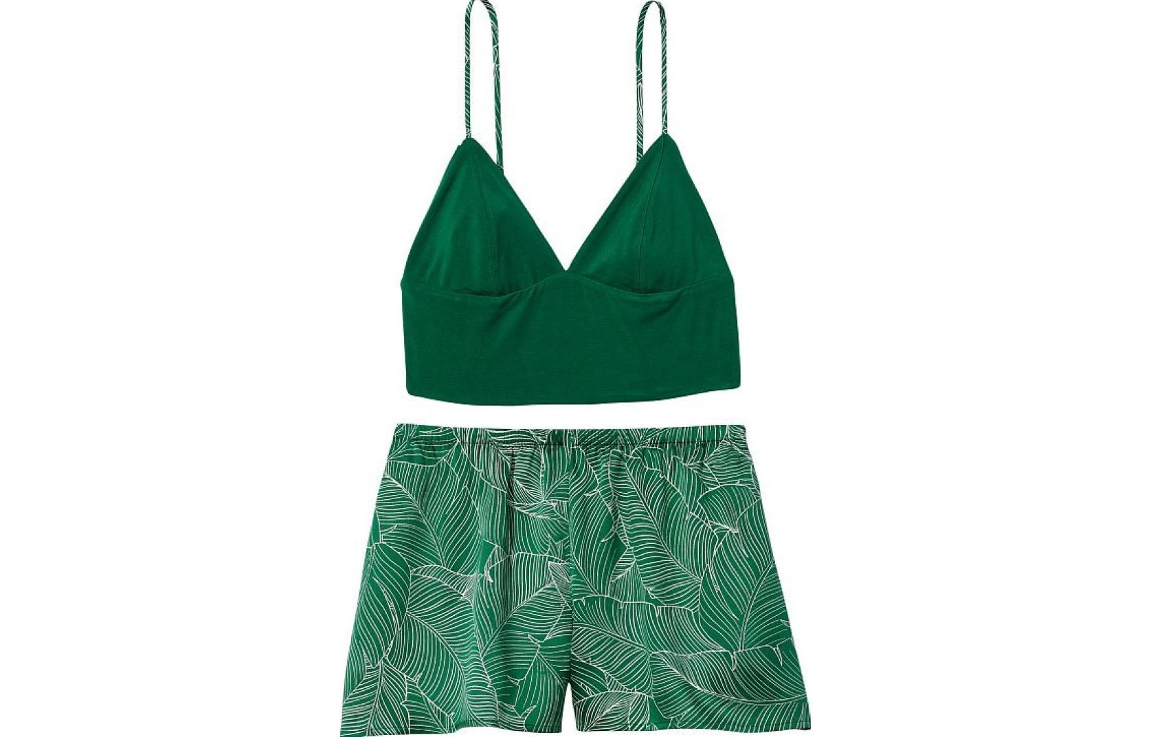 Нижнее белье аксессуары женские зеленый принт Victoria's Secret
Нижнее белье аксессуары женские зеленый принт Victoria's Secret