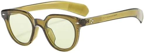 Ретро круглые солнцезащитные очки для женщин и мужчин, с цветной оправой и заклепками, винтажные солнцезащитные очки с защитой от УФ-излучения UV400 MTZJH, 10
Ретро круглые солнцезащитные очки для женщин и мужчин, с цветной оправой и заклепками, винтажные солнцезащитные очки с защитой от УФ-излучения UV400 MTZJH, 10