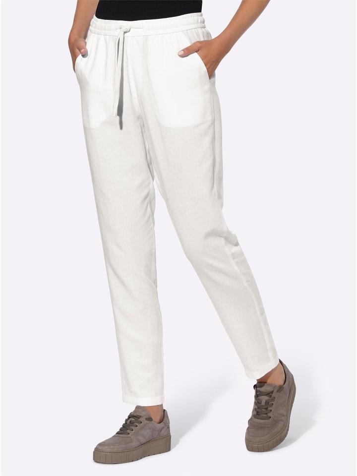 Тканевые брюки Heine, экрю
Тканевые брюки Heine, экрю