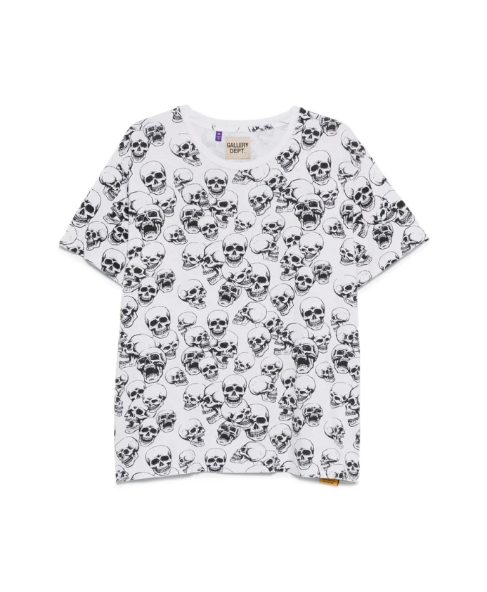 Белая футболка с круглым вырезом и короткими рукавами Gallery Dept., белый
Белая футболка с круглым вырезом и короткими рукавами Gallery Dept., белый