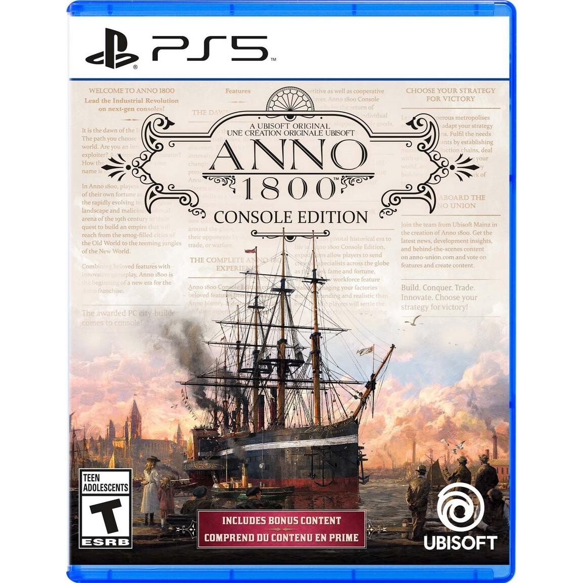 Видеоигра Anno 1800 Console Edition - PlayStation 5
Видеоигра Anno 1800 Console Edition - PlayStation 5