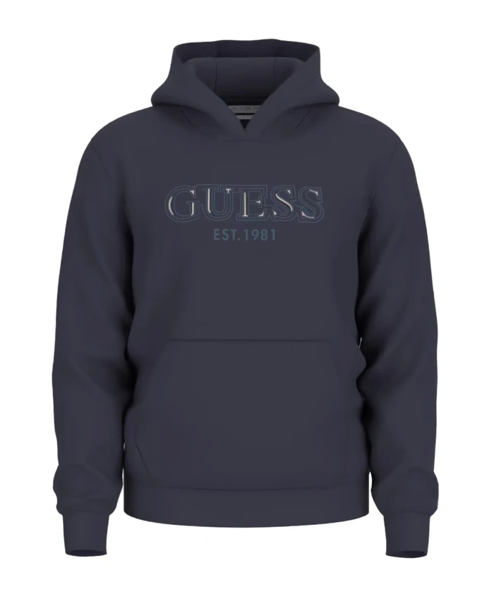 Толстовка с капюшоном Guess, синий
Толстовка с капюшоном Guess, синий