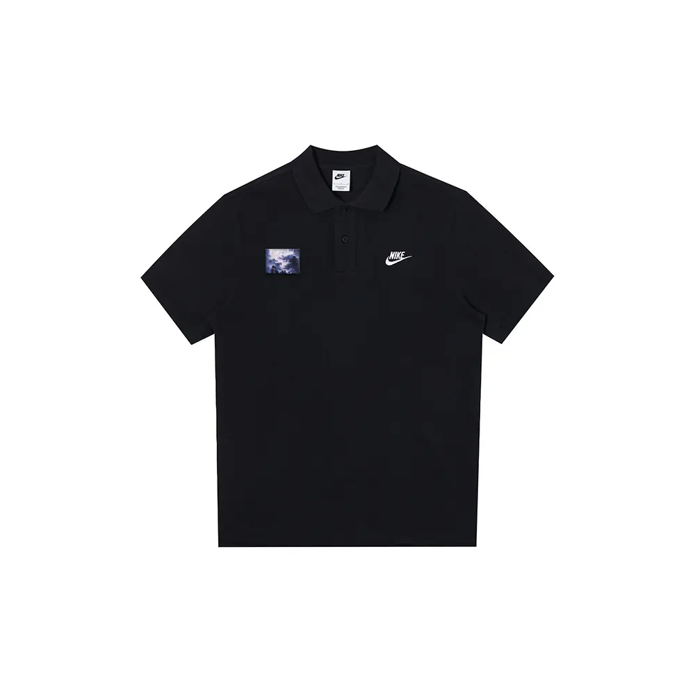 Рубашка поло мужская черная Nike, черный
Рубашка поло мужская черная Nike, черный