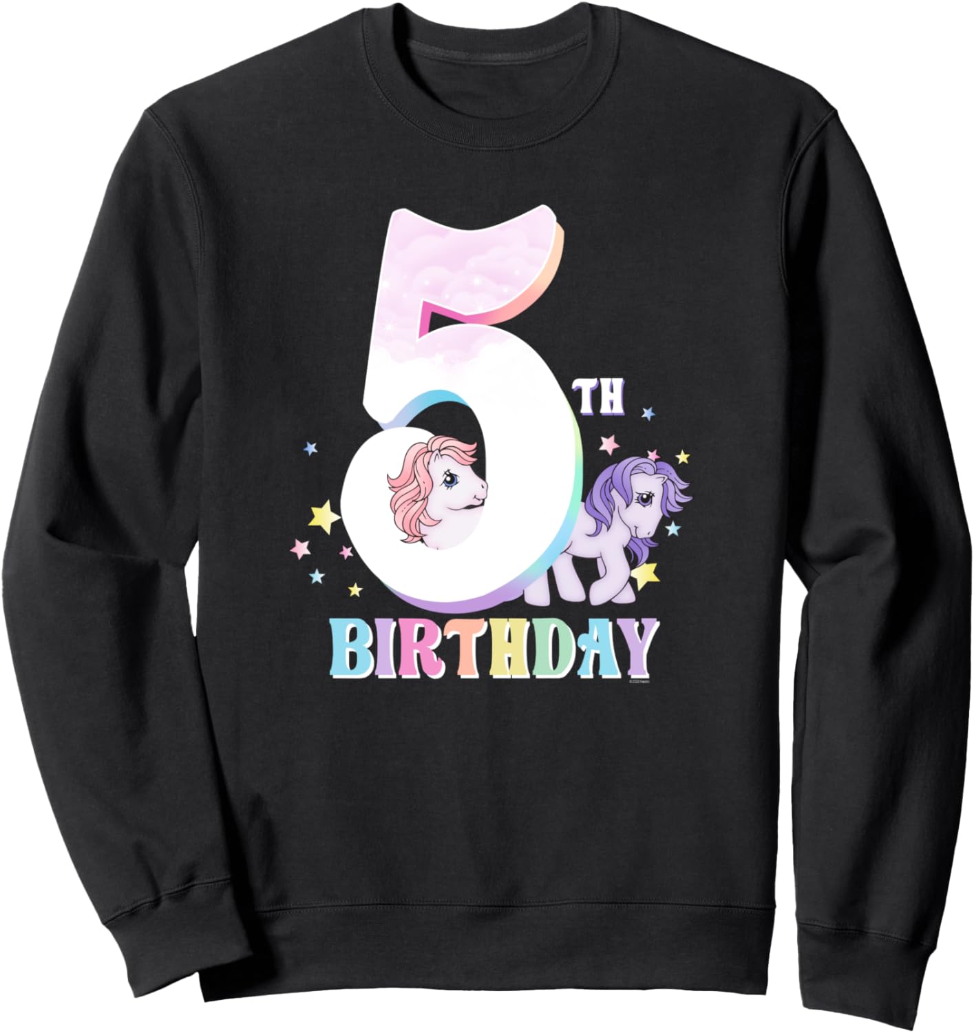 Толстовка с надписью «Мой маленький пони: Блоссом и сахарная вата» к 5-летию My Little Pony, черный
Толстовка с надписью «Мой маленький пони: Блоссом и сахарная вата» к 5-летию My Little Pony, черный