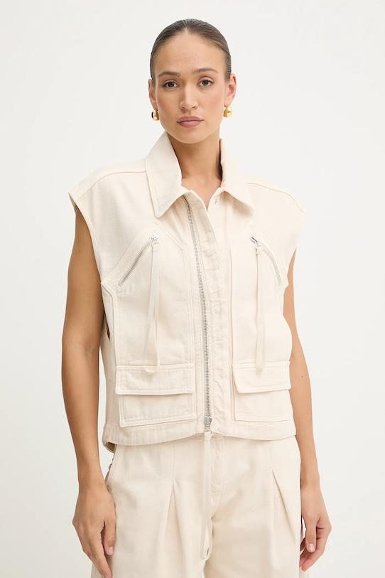 Жилет хлопковая Pinko, бежевый
Жилет хлопковая Pinko, бежевый