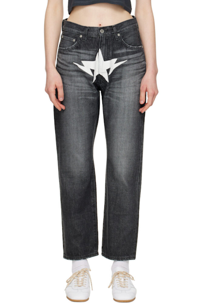 Черные джинсы Twin Sta свободного кроя 13 унций BAPE
Черные джинсы Twin Sta свободного кроя 13 унций BAPE