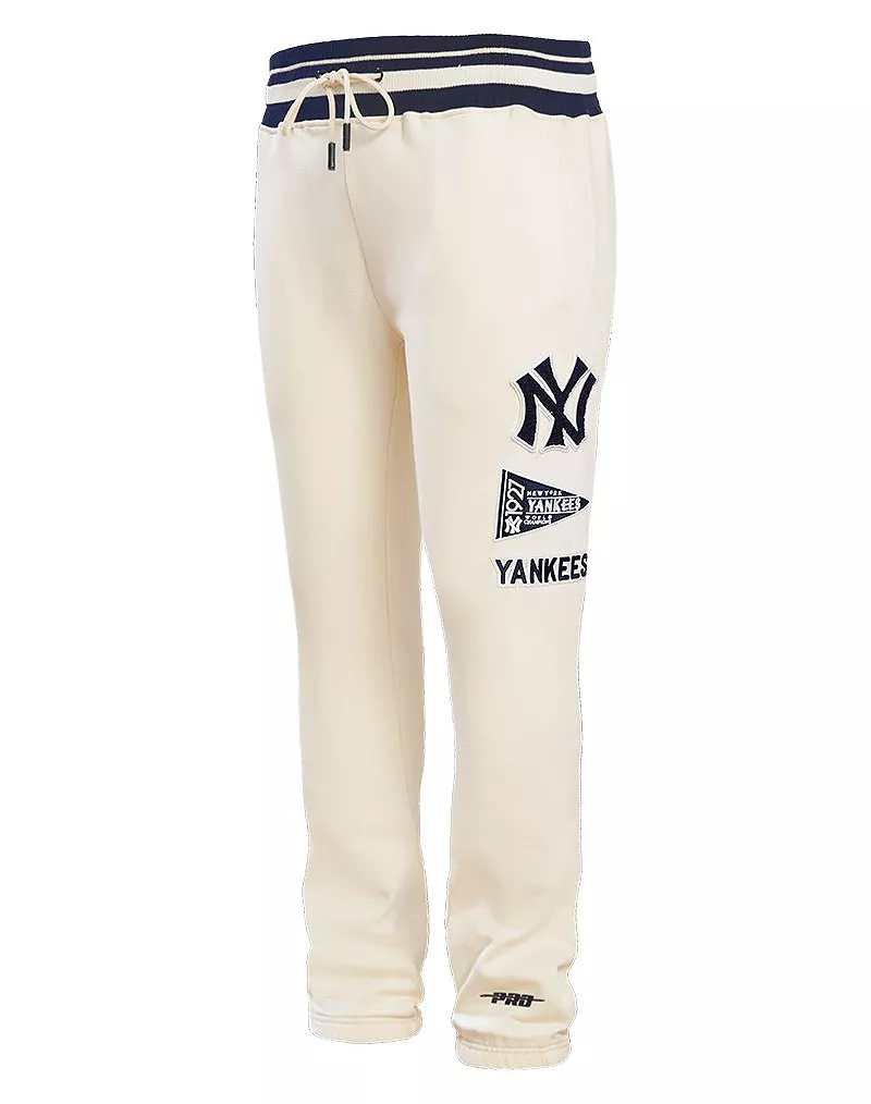 Мужские флисовые спортивные штаны в стиле ретро Pro Standard New York Yankees, кремовый
Мужские флисовые спортивные штаны в стиле ретро Pro Standard New York Yankees, кремовый