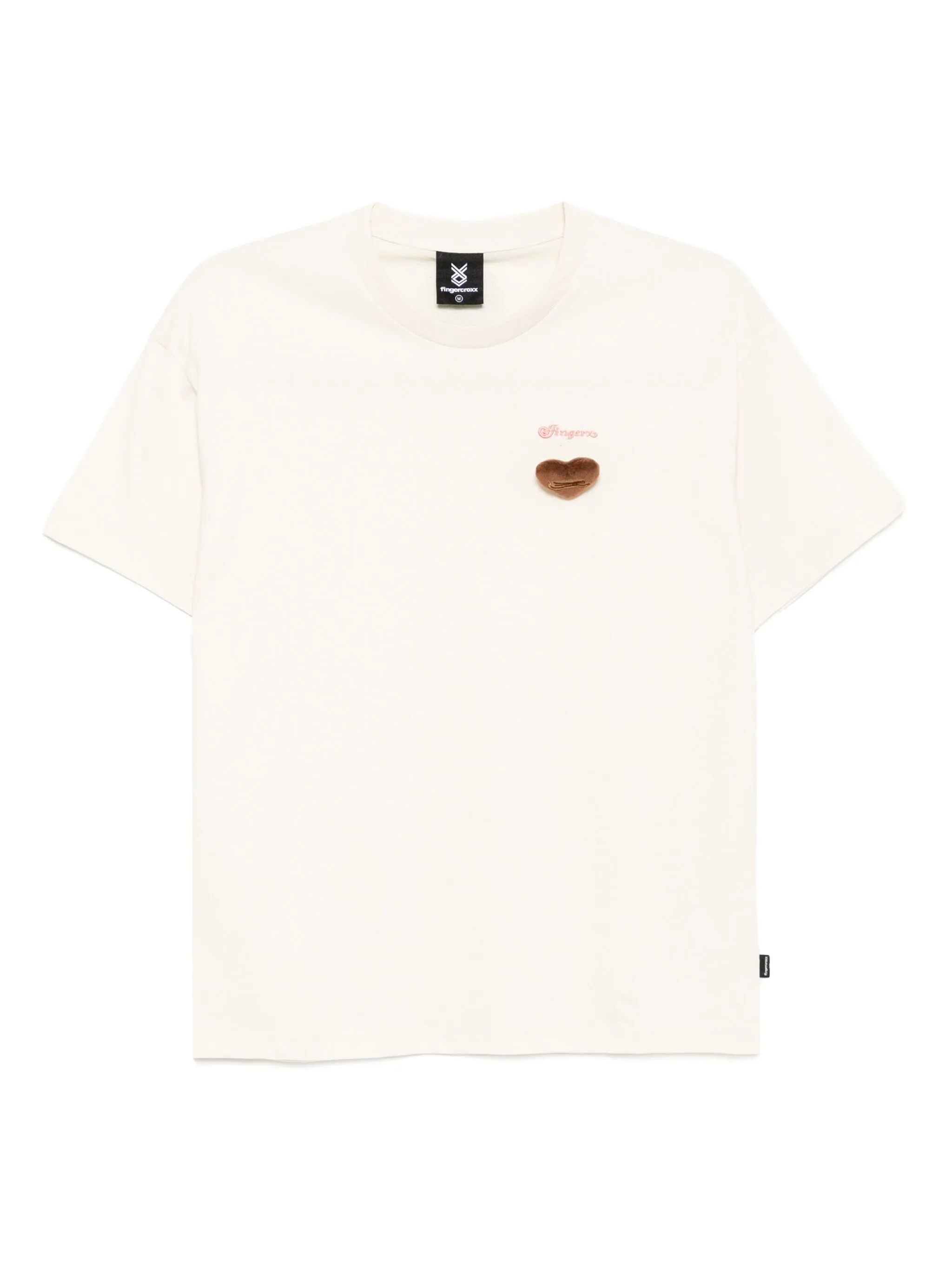Футболка с вышитым логотипом Fingercroxx, нейтральный
Футболка с вышитым логотипом Fingercroxx, нейтральный