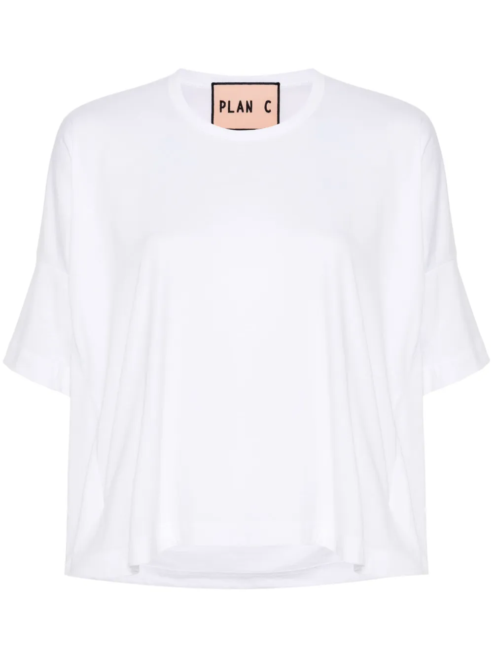 Драпированная футболка Plan C, белый
Драпированная футболка Plan C, белый