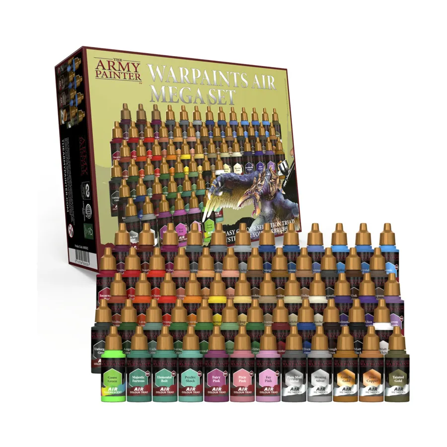 Эйр Мега Набор, Warpaint Sets (The Army Painter)
Эйр Мега Набор, Warpaint Sets (The Army Painter)