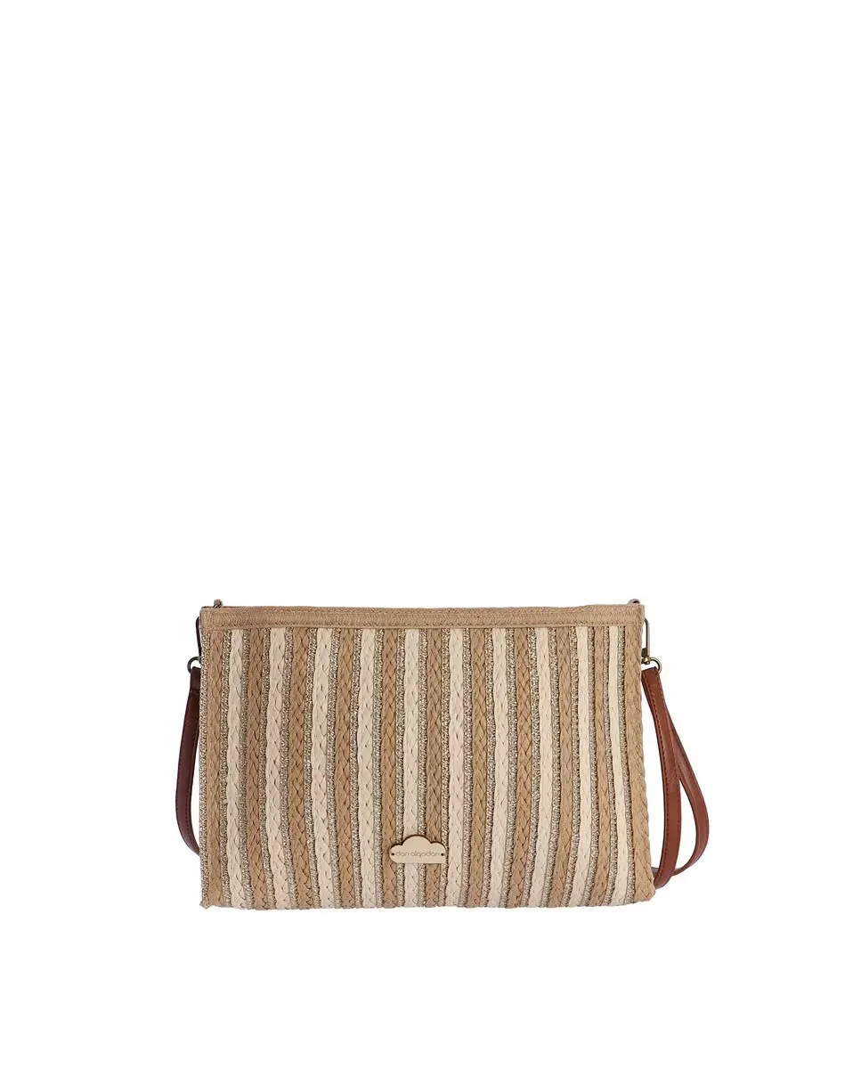 Женская сумка через плечо Lucrecia натурального цвета на молнии Don Algodón
Женская сумка через плечо Lucrecia натурального цвета на молнии Don Algodón