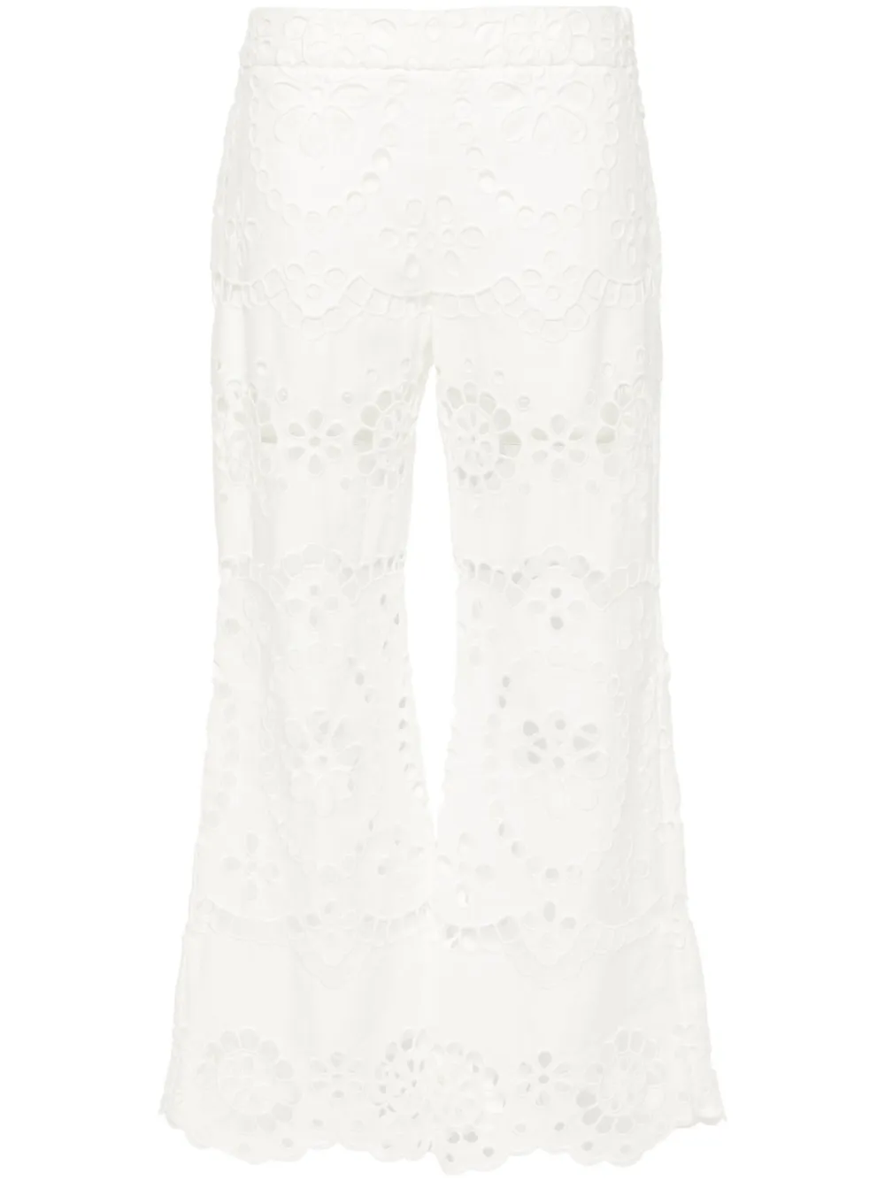 Расклешенные льняные брюки Lexi ZIMMERMANN, белый
Расклешенные льняные брюки Lexi ZIMMERMANN, белый