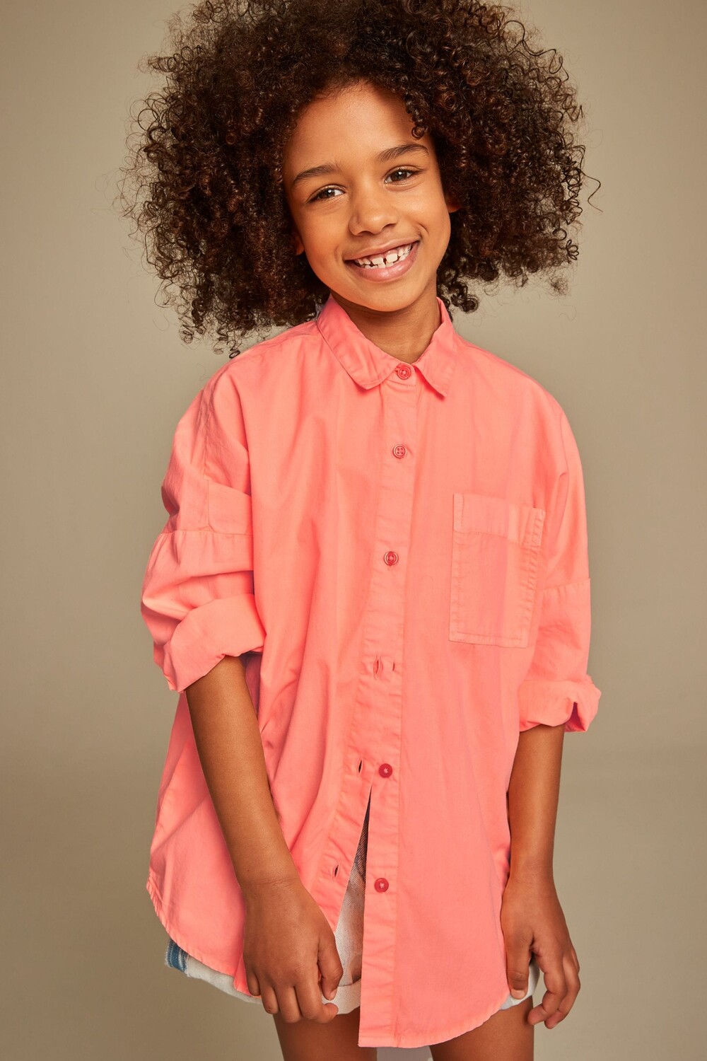 Рубашка свободного покроя из 100% хлопка (3 16 лет) Next, розовый
Рубашка свободного покроя из 100% хлопка (3 16 лет) Next, розовый