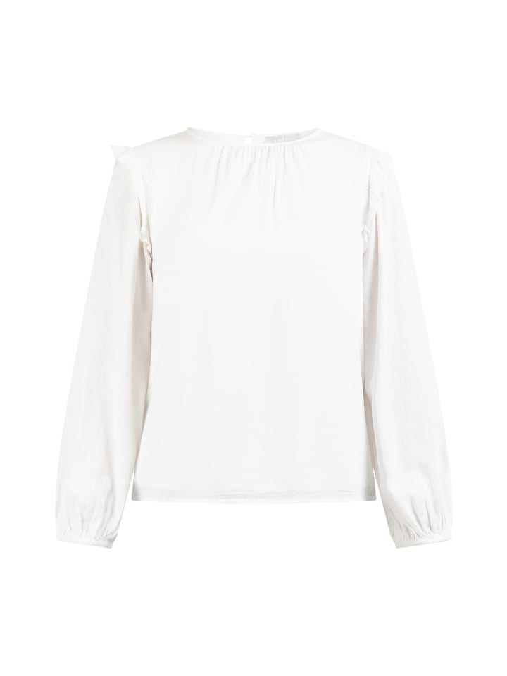 Женская классическая блузка с длинными рукавами в цвете Off-White Usha
Женская классическая блузка с длинными рукавами в цвете Off-White Usha