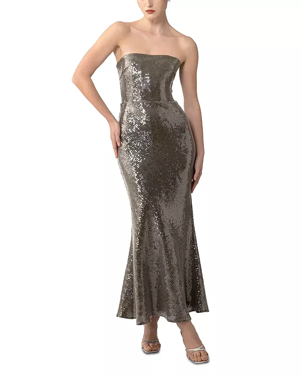 Платье Сиары Sau Lee, серый
Платье Сиары Sau Lee, серый