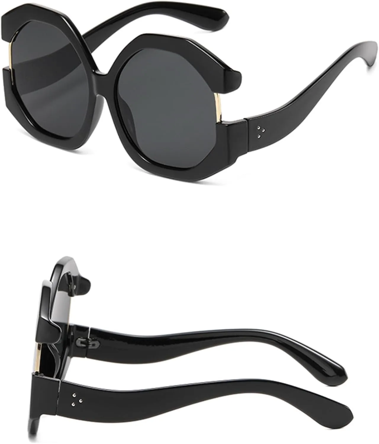 2 шт. Модные солнцезащитные очки большого размера «кошачий глаз» для женщин, персонализированные, с цветовыми блоками, для уличной фотографии TVTBBVV, 2pcs Cyan Grey
2 шт. Модные солнцезащитные очки большого размера «кошачий глаз» для женщин, персонализированные, с цветовыми блоками, для уличной фотографии TVTBBVV, 2pcs Cyan Grey