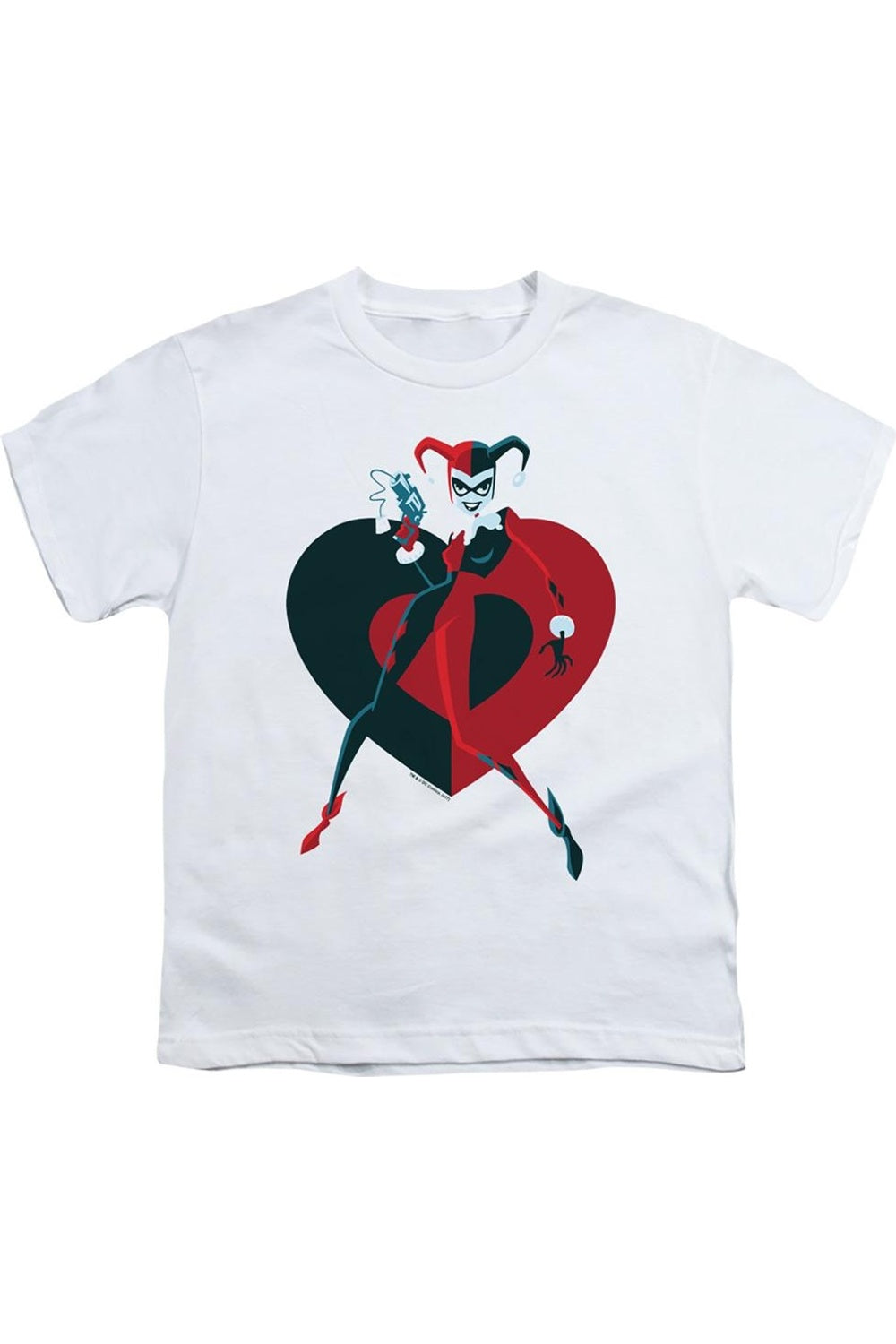 Бэтмен Харли Харт футболка с коротким рукавом для подростков Gildan, белый
Бэтмен Харли Харт футболка с коротким рукавом для подростков Gildan, белый