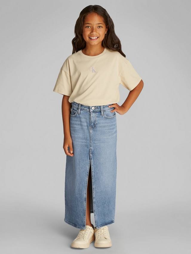 Джинсовая макси-юбка для девочек Calvin Klein, Cloudy Blue
Джинсовая макси-юбка для девочек Calvin Klein, Cloudy Blue