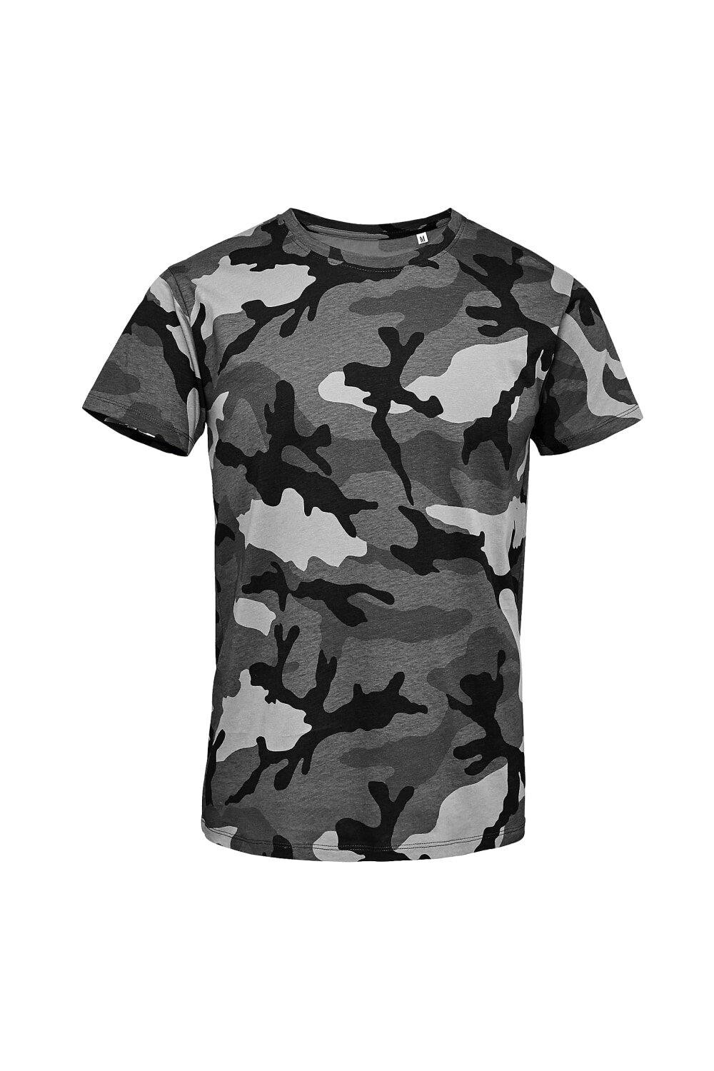 Камуфляжная футболка с коротким рукавом SOL'S, серый
Камуфляжная футболка с коротким рукавом SOL'S, серый