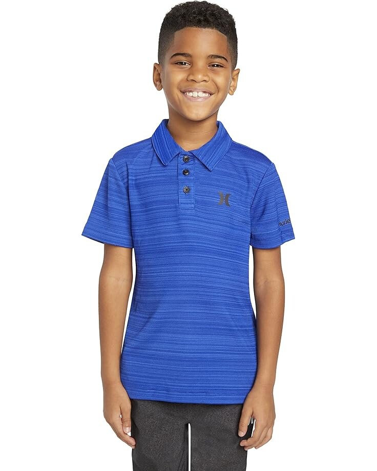 Поло Hurley Kids Dri-FIT Polo Shirt, цвет Hyper Royal Heather
Поло Hurley Kids Dri-FIT Polo Shirt, цвет Hyper Royal Heather