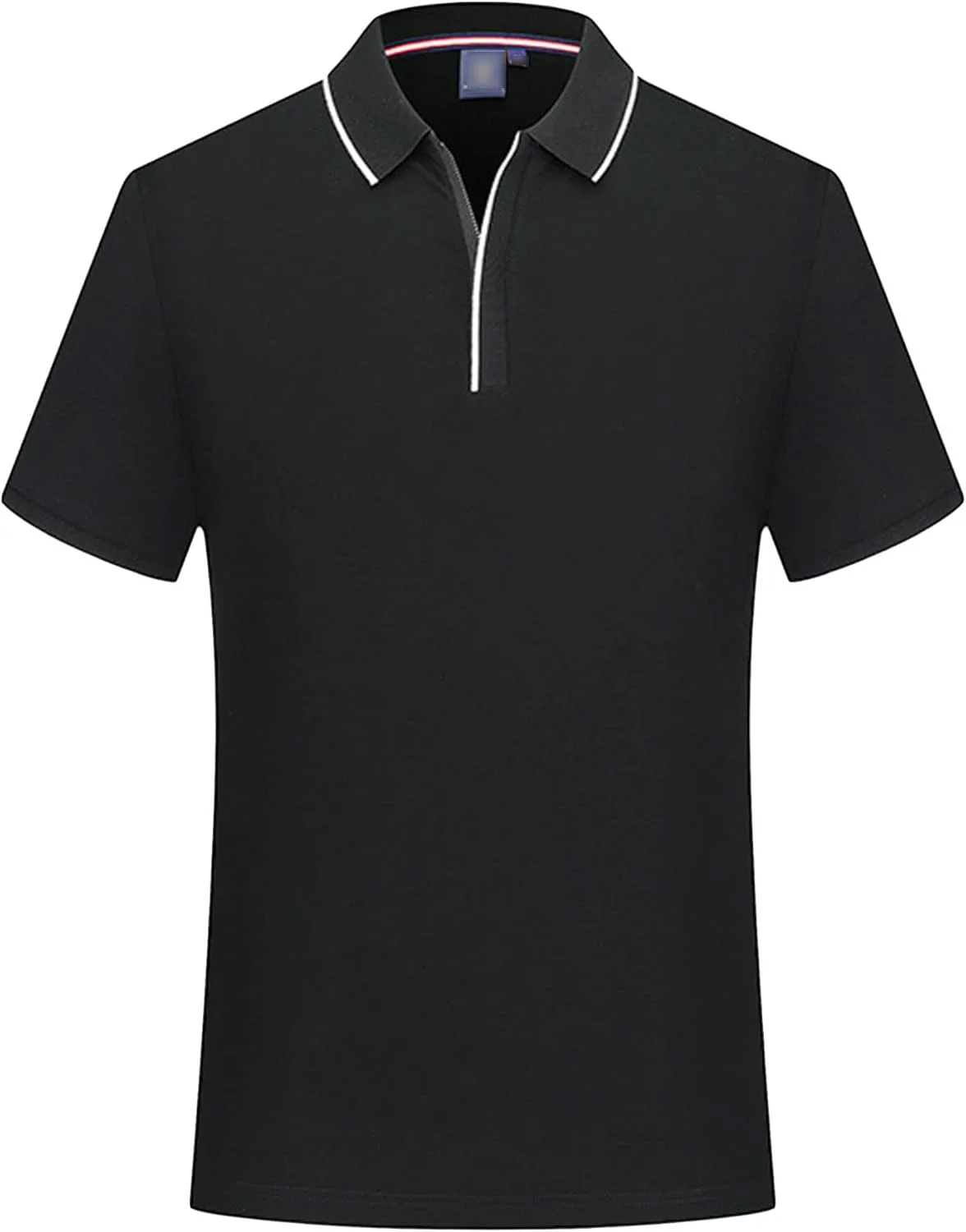 Мужская поло с молнией короткий рукав классический крой Gsywaipei
Мужская поло с молнией короткий рукав классический крой Gsywaipei