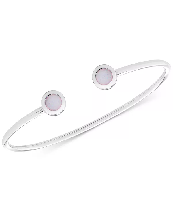 Открытый браслет-манжета с голубым топазом (2-1/10 карата) из стерлингового серебра (также доступен с опалом, рубином и аметистом) Macy'S, opal
Открытый браслет-манжета с голубым топазом (2-1/10 карата) из стерлингового серебра (также доступен с опалом, рубином и аметистом) Macy'S, opal