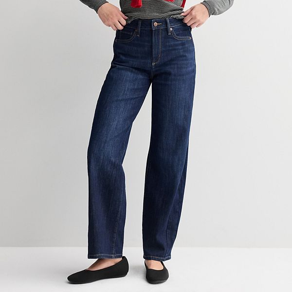 Женские джинсы high rise barrel Sonoma Goods For Life, Medium Dark Wash
Женские джинсы high rise barrel Sonoma Goods For Life, Medium Dark Wash