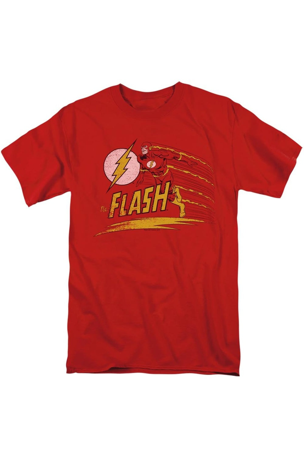 Футболка с коротким рукавом для взрослых DC Comics Flash Like Lightning Gildan, красный
Футболка с коротким рукавом для взрослых DC Comics Flash Like Lightning Gildan, красный