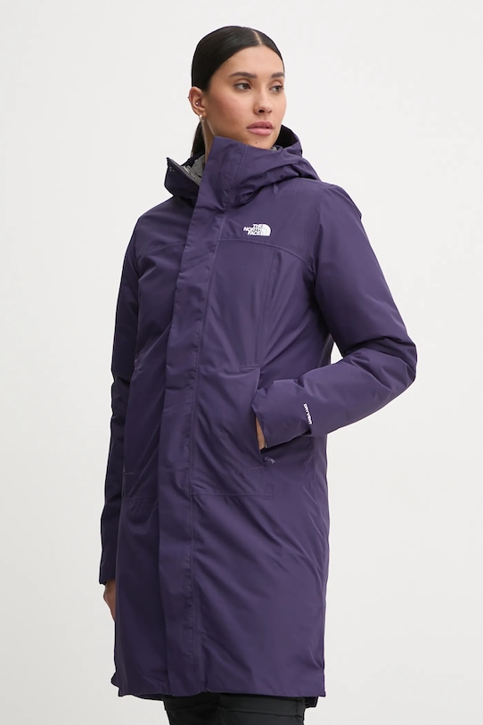Спортивная пуховая куртка Suzanne Triclimate 0 The North Face, фиолетовый 
Спортивная пуховая куртка Suzanne Triclimate 0 The North Face, фиолетовый