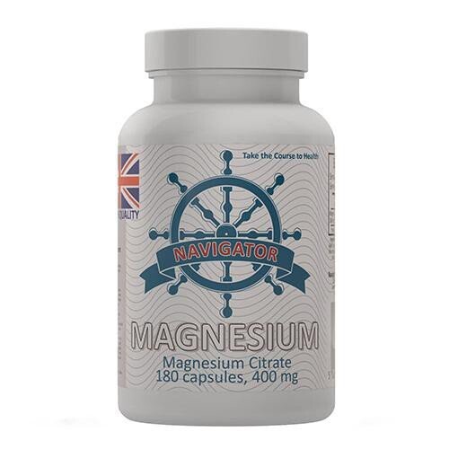 Navigator Supplements Limited, Магний 400 мг – 90 капс. 
Navigator Supplements Limited, Магний 400 мг – 90 капс.