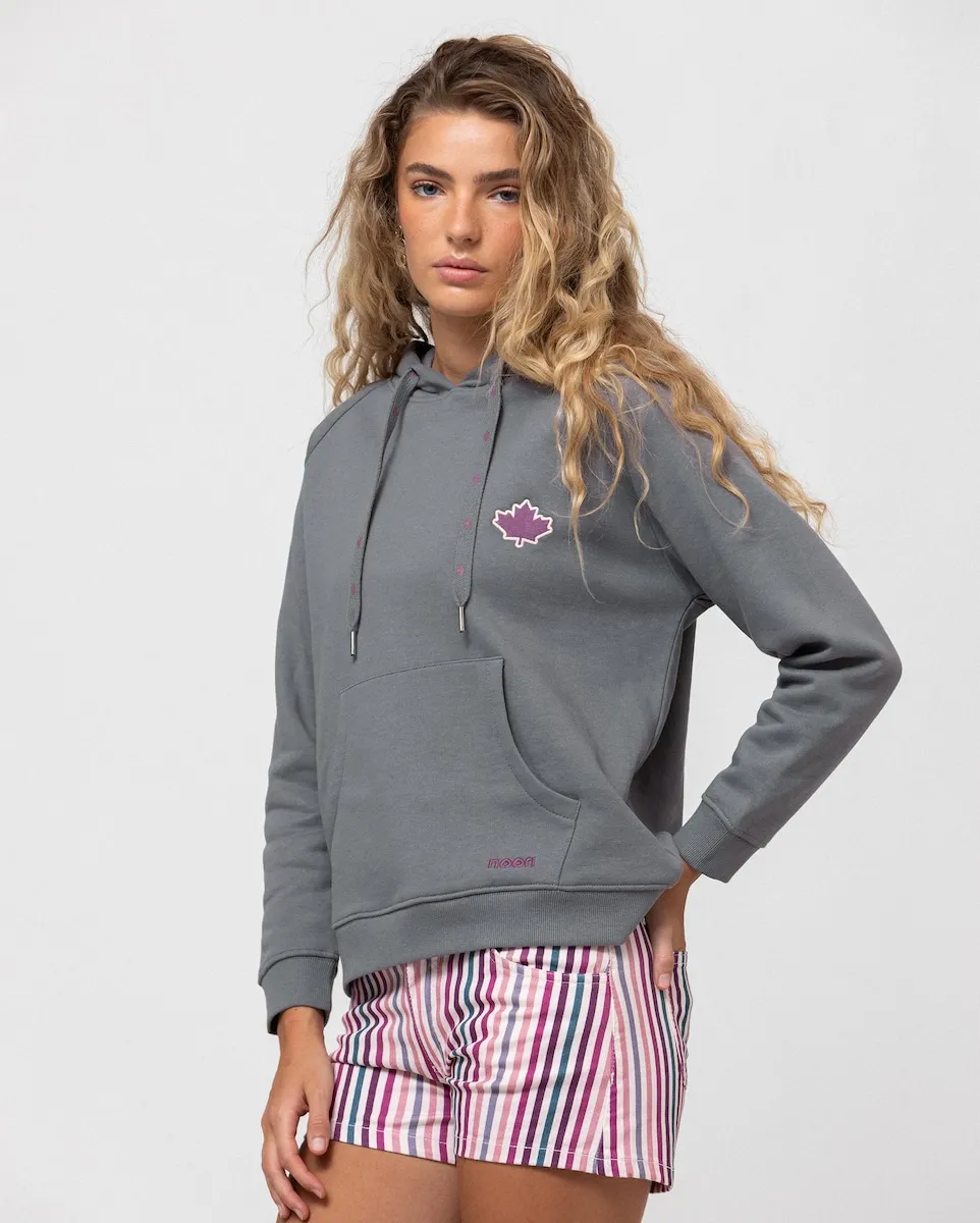 Женская толстовка с капюшоном и карманом-кенгуру Noon, серый
Женская толстовка с капюшоном и карманом-кенгуру Noon, серый
