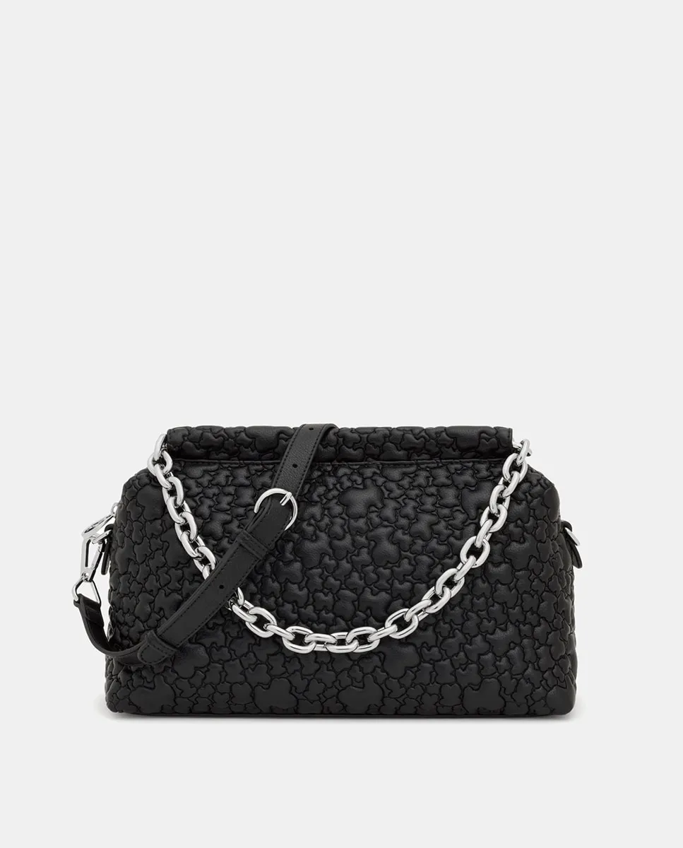 Средняя сумка на молнии с двумя ручками Tous, черный
Средняя сумка на молнии с двумя ручками Tous, черный