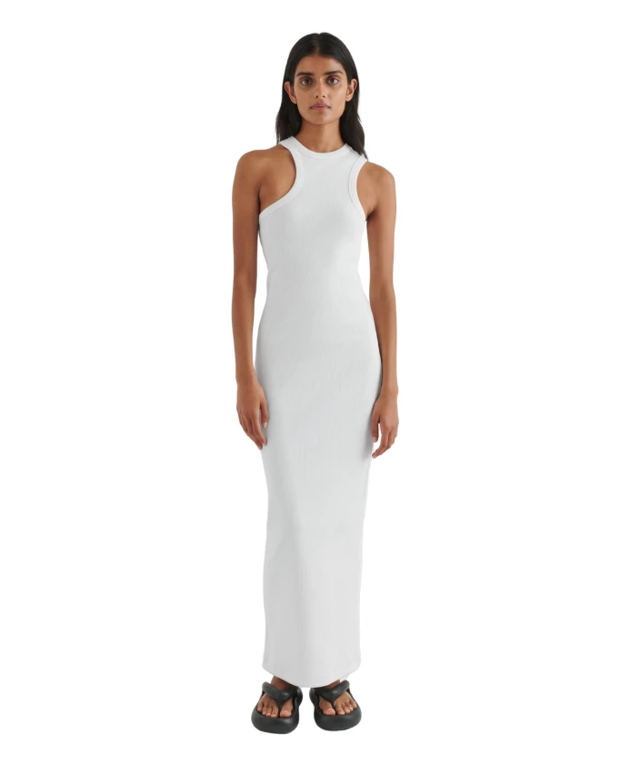 Асимметричное платье Axel Arigato, белый 
Асимметричное платье Axel Arigato, белый