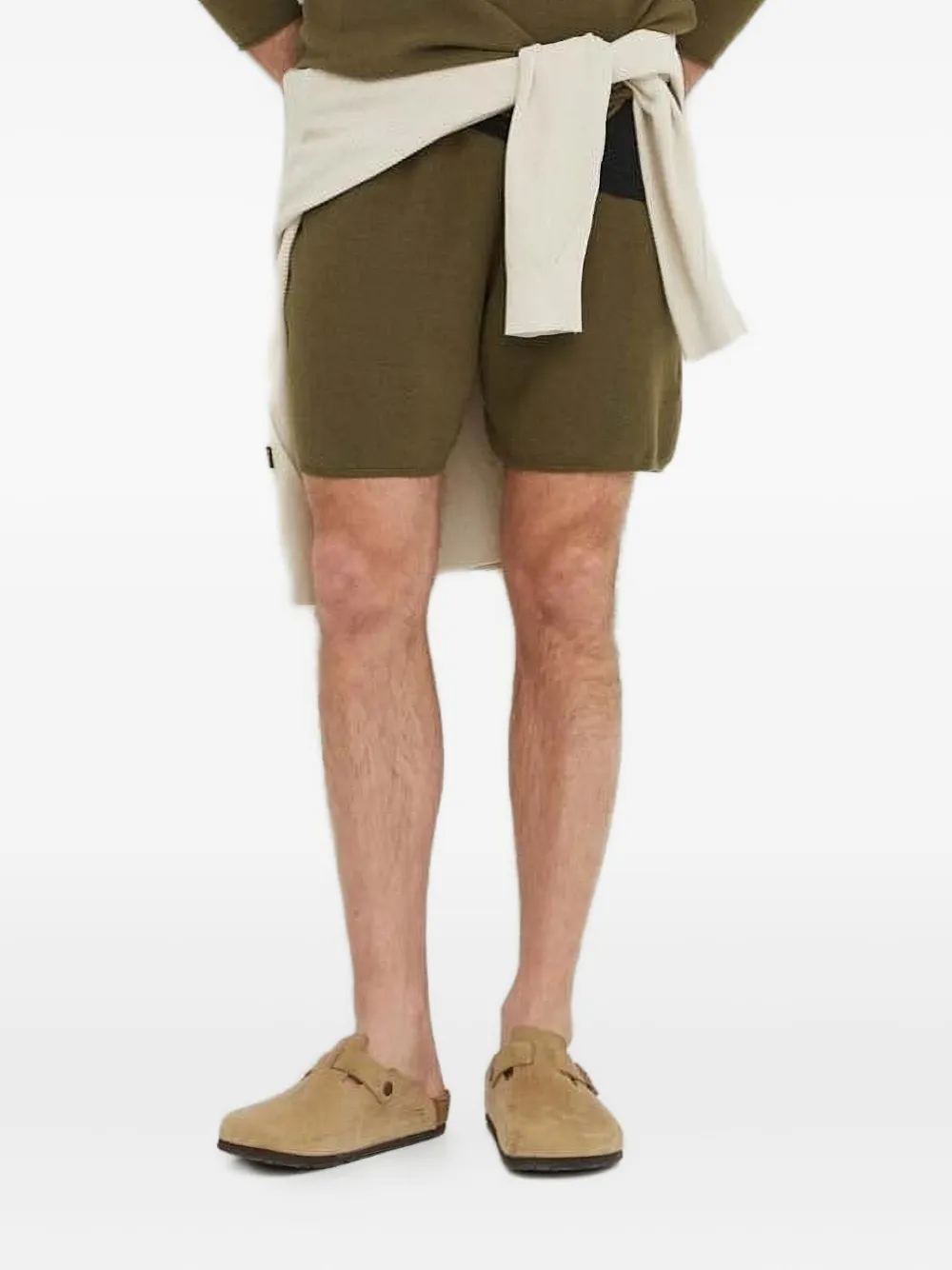 Трикотажные шорты с кулиской American Vintage, зеленый
Трикотажные шорты с кулиской American Vintage, зеленый