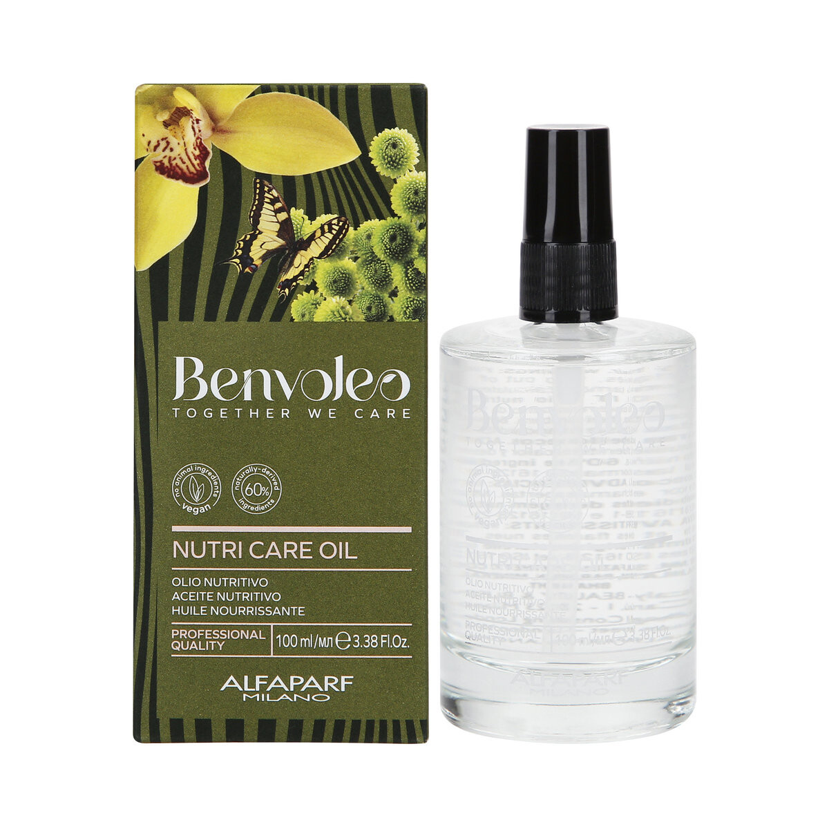 Alfaparf, Milano Benvoleo Nutri Care Oil, питательное масло для волос, 100 мл
Alfaparf, Milano Benvoleo Nutri Care Oil, питательное масло для волос, 100 мл