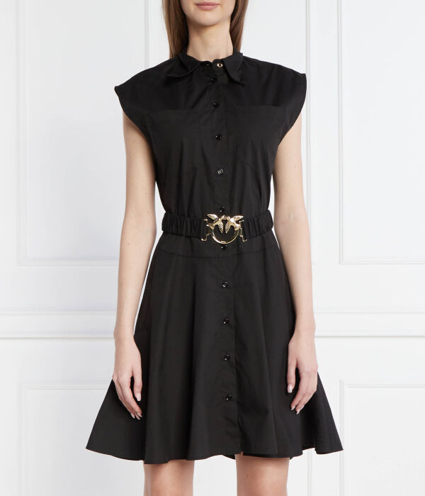 Платье с поясом анацета Pinko, черный
Платье с поясом анацета Pinko, черный