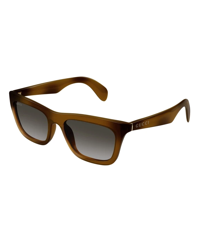 Прямоугольные солнцезащитные очки Gucci, коричневый
Прямоугольные солнцезащитные очки Gucci, коричневый