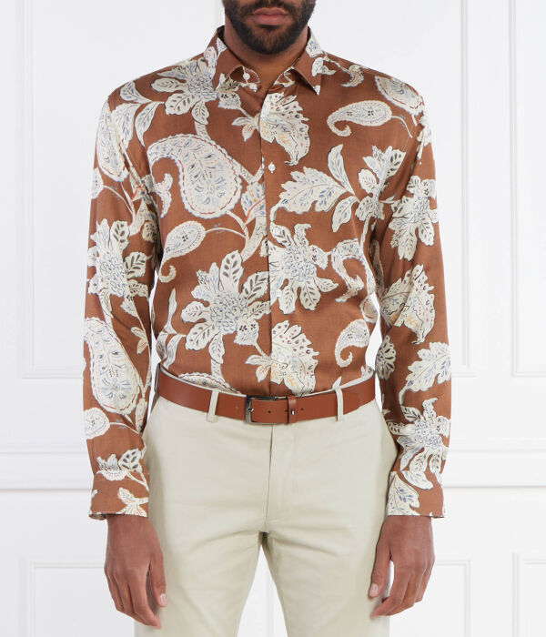 Рубашка мужская Joop! из вискозы с принтом, коричневый
Рубашка мужская Joop! из вискозы с принтом, коричневый