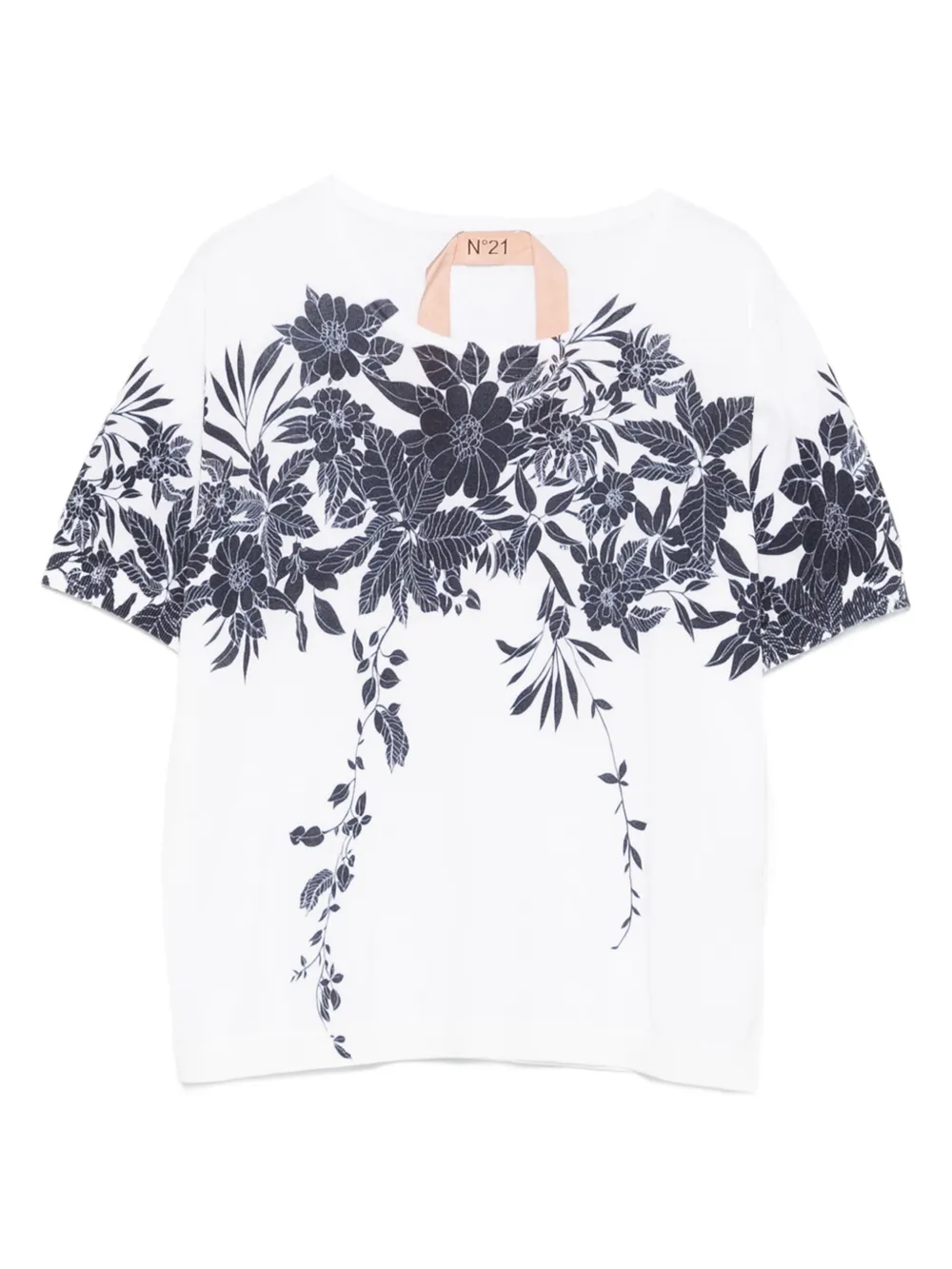 Футболка с цветочным принтом Nº21, белый
Футболка с цветочным принтом Nº21, белый