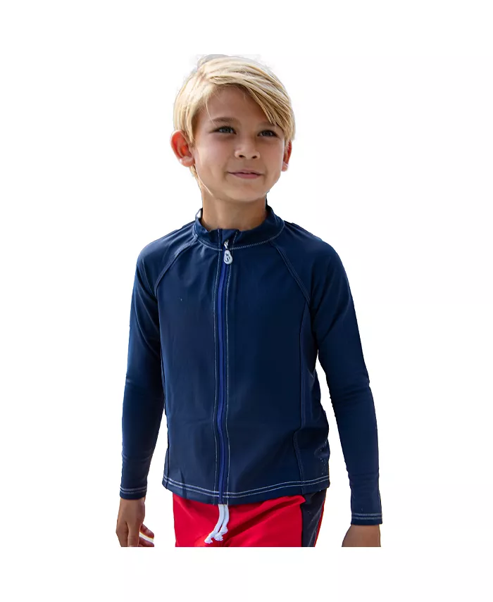 Рашгарды с длинным рукавом для мальчиков и девочек с защитой от сыпи и безопасной для кожи молнией NoNetz, синий
Рашгарды с длинным рукавом для мальчиков и девочек с защитой от сыпи и безопасной для кожи молнией NoNetz, синий