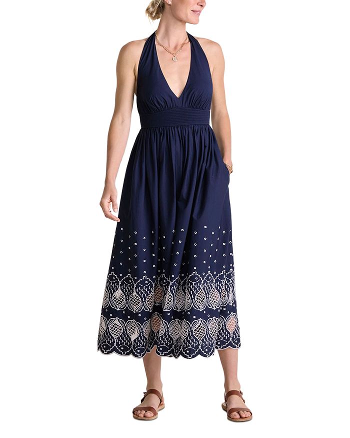 Платье-бюстье Sconset с ажурной вставкой Vineyard Vines, синий
Платье-бюстье Sconset с ажурной вставкой Vineyard Vines, синий