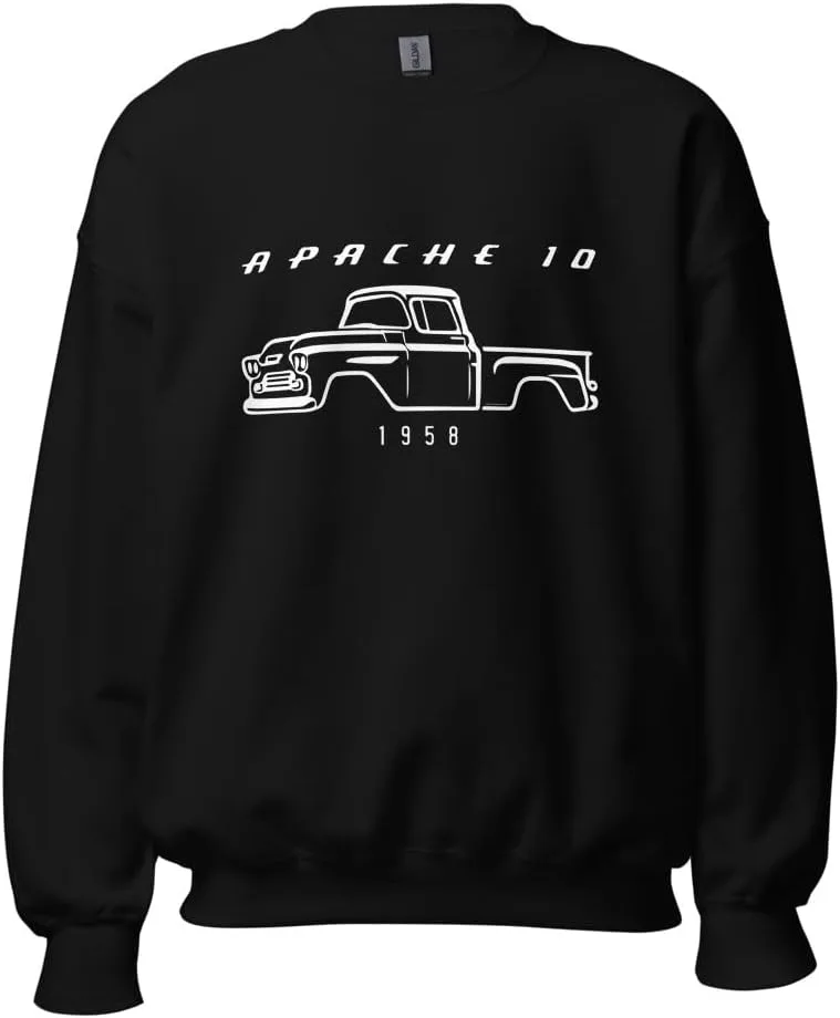 Толстовка с силуэтом Chevy Apache 1958 JG Infinite
Толстовка с силуэтом Chevy Apache 1958 JG Infinite