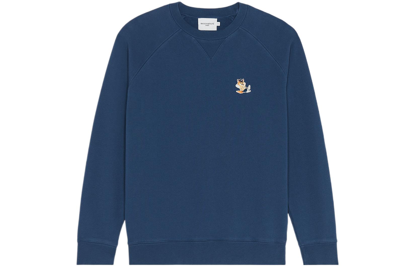 Свитшот с логотипом Maison Kitsuné Maison Kitsune, синий
Свитшот с логотипом Maison Kitsuné Maison Kitsune, синий