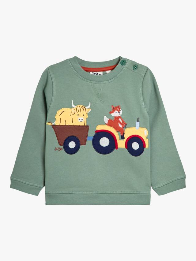 Детский хлопковый худи Trailer JoJo Maman Bébé, Khaki
Детский хлопковый худи Trailer JoJo Maman Bébé, Khaki