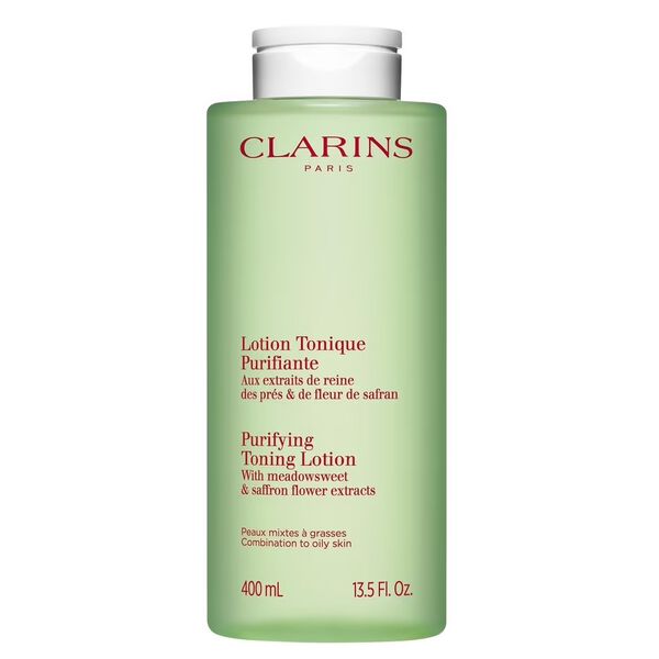 Очищающий тоник для жирной и комбинированной кожи, 400 мл Clarins Purifying toning lotion
Очищающий тоник для жирной и комбинированной кожи, 400 мл Clarins Purifying toning lotion