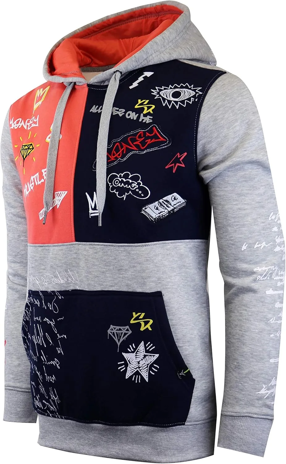 Толстовка с капюшоном Premium Fleece для мужчин в стиле Urban Hip Hop SCREENSHOT
Толстовка с капюшоном Premium Fleece для мужчин в стиле Urban Hip Hop SCREENSHOT