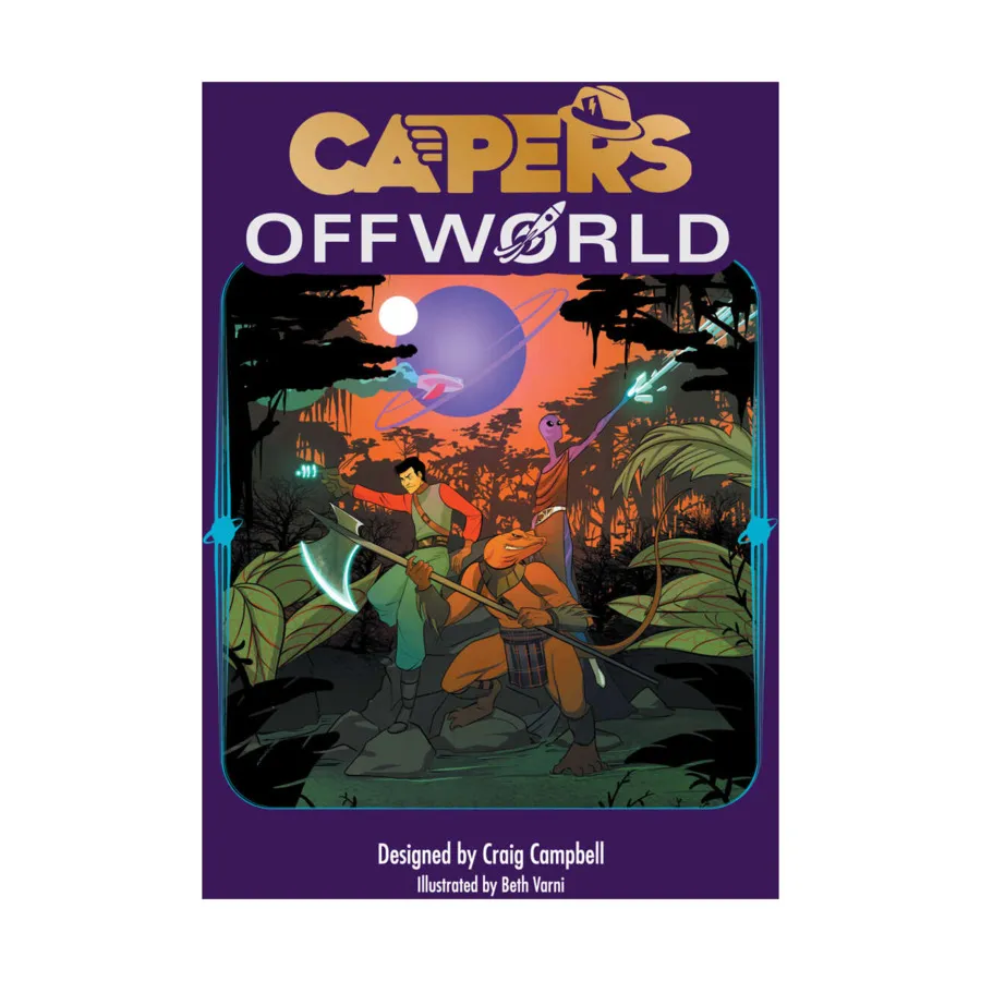 Capers - Offworld (POD, Standard Color), Role Playing Games (Nerd Berger Games), мягкая обложка
Capers - Offworld (POD, Standard Color), Role Playing Games (Nerd Berger Games), мягкая обложка