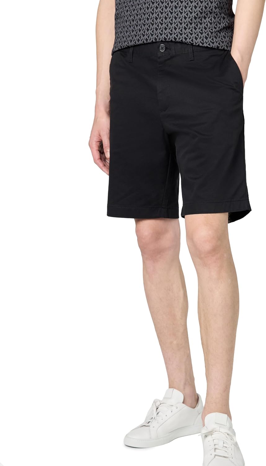 Мужские шорты Michael Kors из хлопка с эластаном, Black
Мужские шорты Michael Kors из хлопка с эластаном, Black